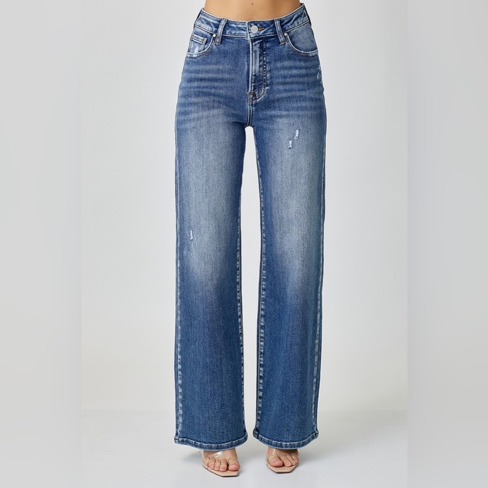 RISEN High Waisted Wideleg Pants Size 27
